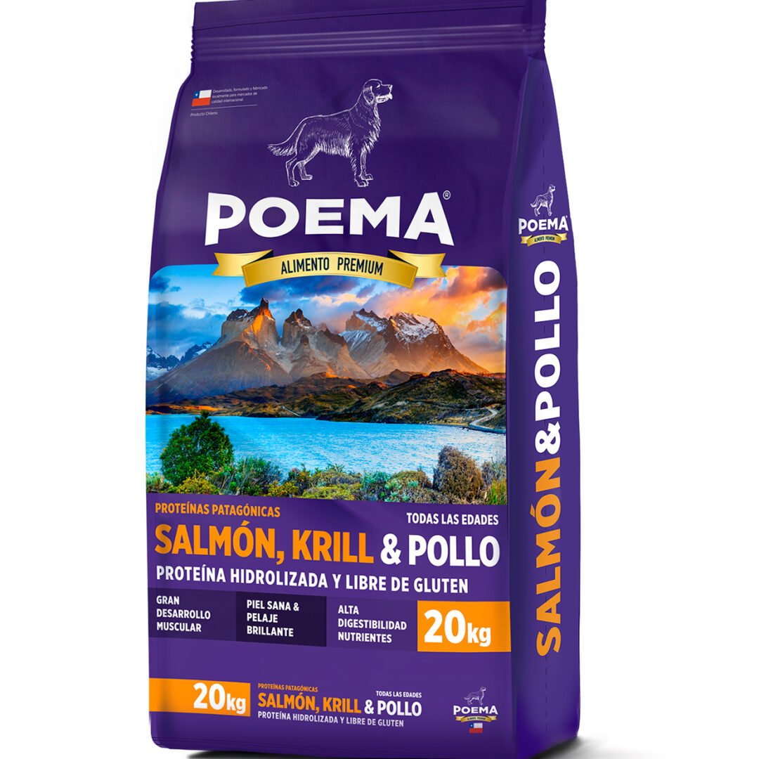 Alimento Poema patagonico para perros adultos de razas grande