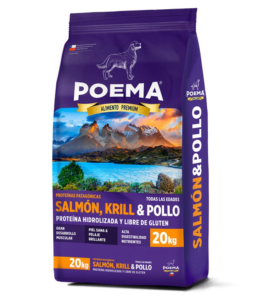 Alimento Poema patagonico para perros adultos de razas grande