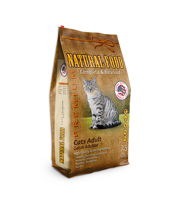 Alimento natural food para Gato adulto