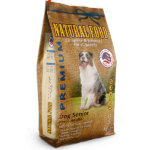 Alimento premium Natural food senior para Perros de Raza Mediana y Raza Grande. Formulado para adultos de más de 7 años