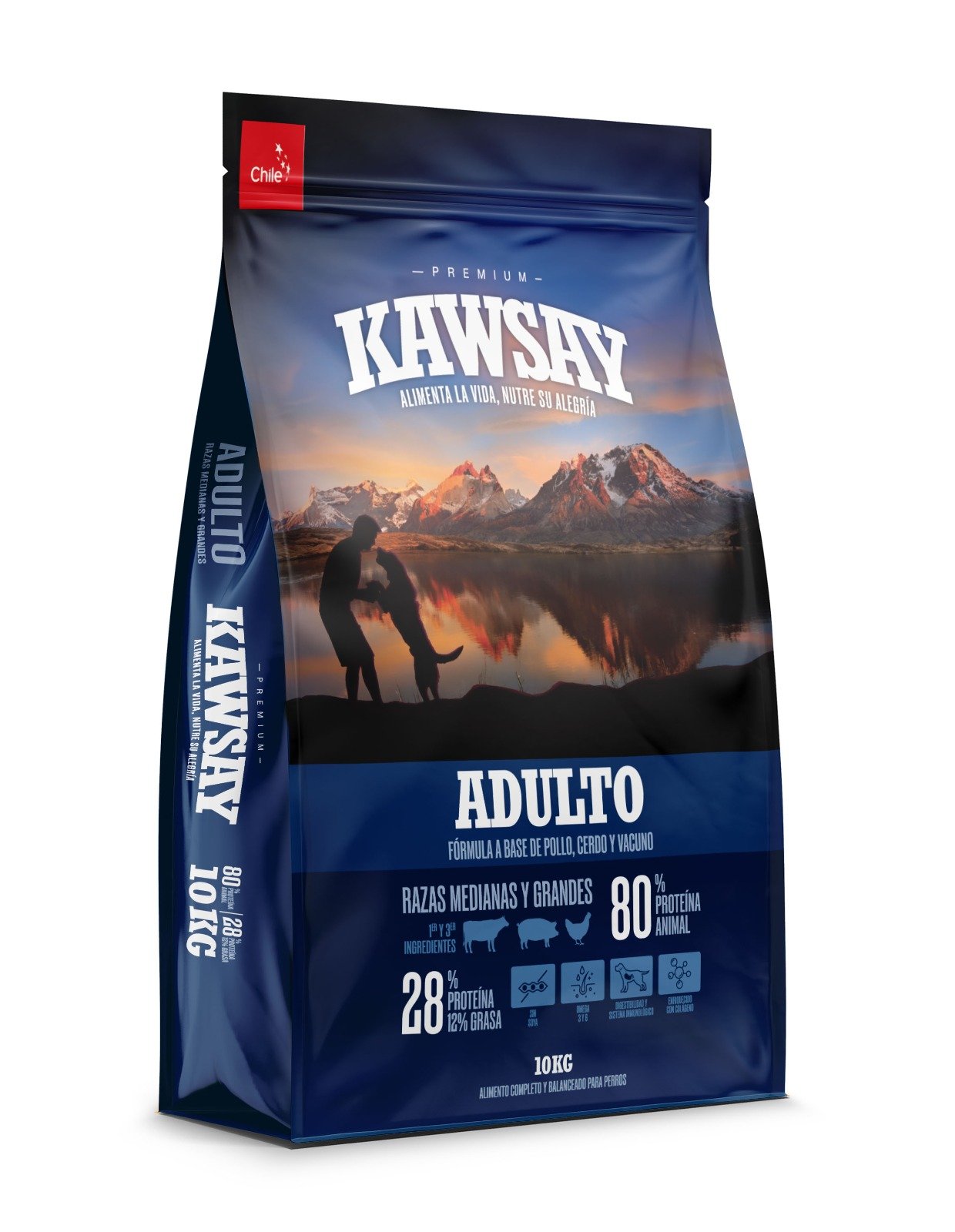 alimento para perro kawsay adulto