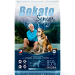 Bokato Senior, es un alimento super premium formulado especialmente para perros mayores