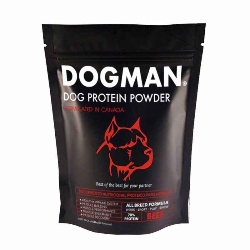 Suplemento Nutricional Proteíco en polvo para Perros, sabor Carne