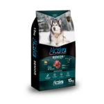 Alimento Alaska Senior para perros mayores ,Carne fresca de vacuno, hígado fresco de vacuno